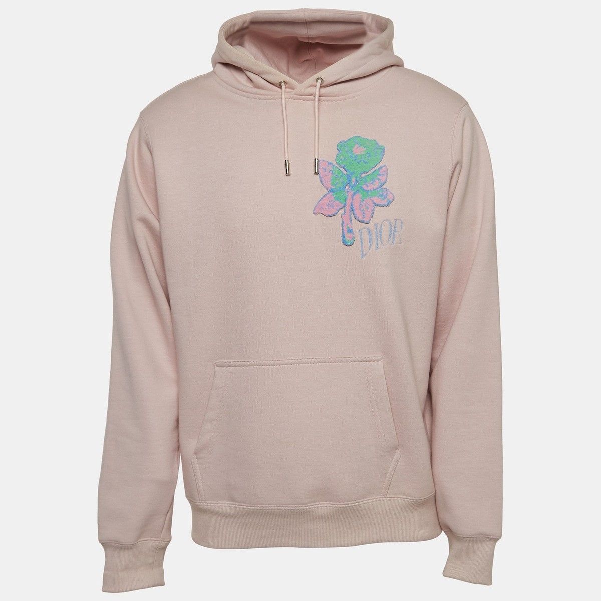 Hooded Sweatshirt Dior Pullover Pink Baby Christian Dior Atelier