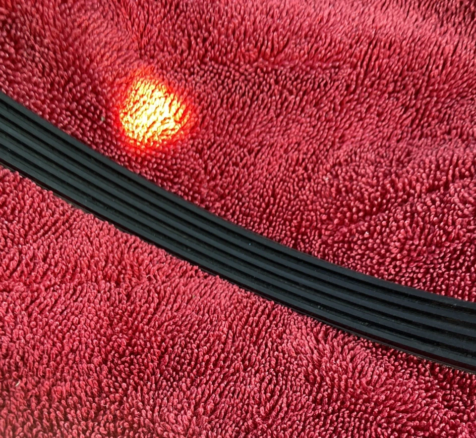 OEM MAZDA Mazda 5 & Mazda 3 LF 50-15-908A AC Air Conditioner Compressor Belt - Image 3 of 4