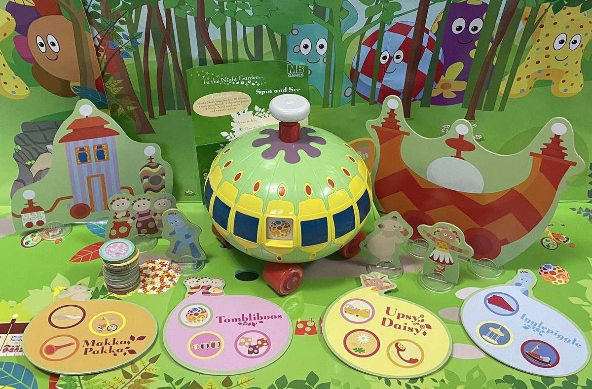 Pinky In The Night Garden The Pontipines On The Ninky Nonk Ninky