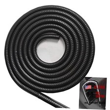 Large Edge Trim Fits Edge 1/4 inch 5 Meter Black Rubber Edge Boat 16 Feet
