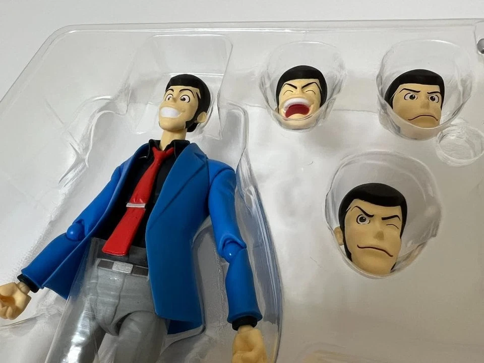 S.H.Figuarts Lupin the Third Lupin III Action Figure Bandai Japan Used - Image 3 of 4