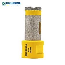 20mm Diamond Integrated Grinding Rod Drilling Bit Milling Shaping Tile Porcelain