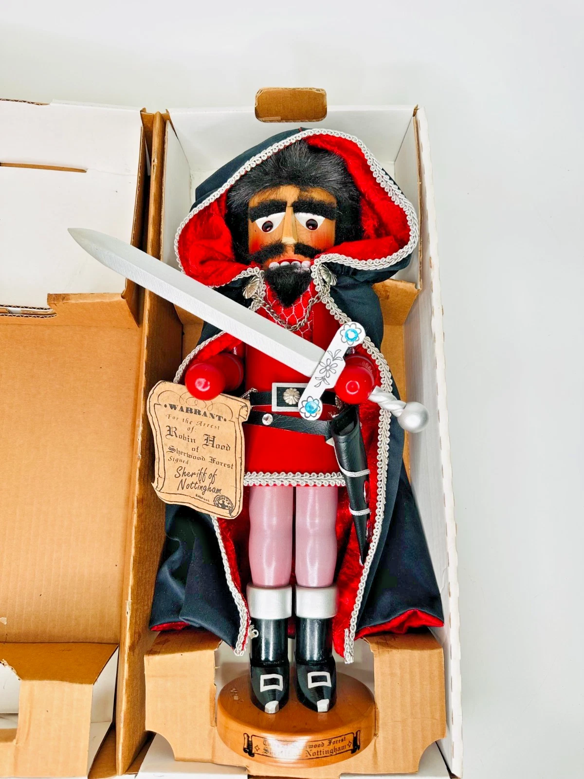 Steinbach S892 Nutcracker Sherwood Forest Sheriff of Nottingham 17" w/ Box
Opens in a new window or