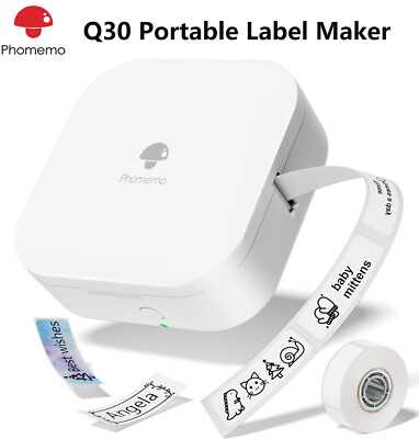 Phomemo Q30 Bluetooth Etikettendrucker Selbstklebend Beschriftungsmaschine