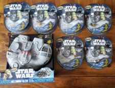 STAR WARS MIGHTY BEANZ COLLECTION WITH MILLENNIUM FALCON  6 x 4-PACKS NEW