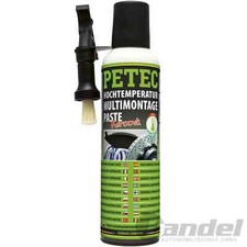 1x 200 ml PETEC 94420 HOCHTEMPERATUR MULTIMONTAGEPASTE BREMSENPASTE KERAMIK