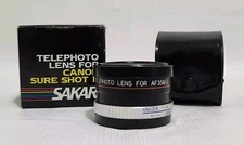Sakar Telephoto Lens for Canon Sure Shot ll-Made in Japan