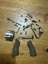 Belgian Revolver Folding Spur Trigger Parts Repair Lot .32 Rimfire