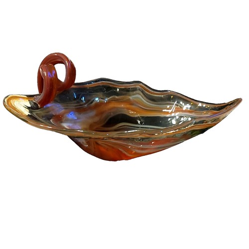 Vintage Kanawha Art Glass Cat 5