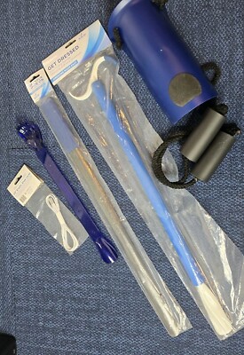 Sock Aid Dressing Assistant Shoe Horn Elastic Laces | Limited Mobility No Bend