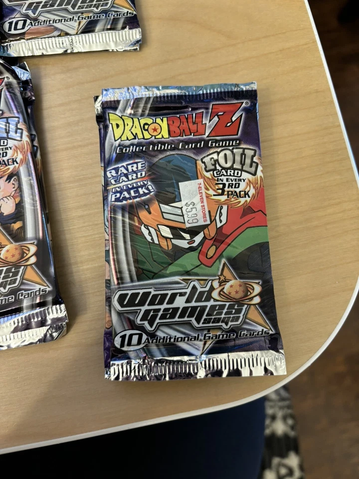 Dragon Ball Z Score CCG World Games Saga SEALED pack | (1 pack = $25) - Image 4 of 4