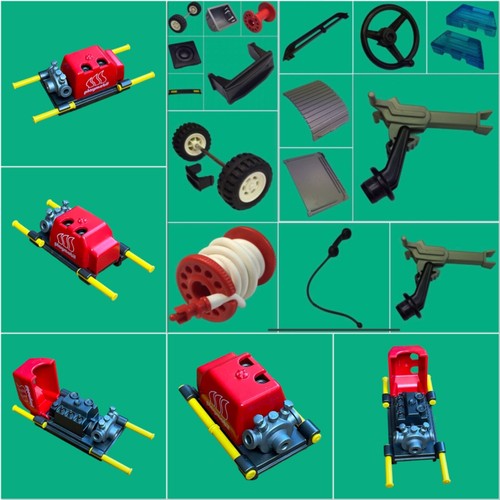 Playmobil Feuerwehr Auto 3880 Ersatzteile zum aussuchen #PM137