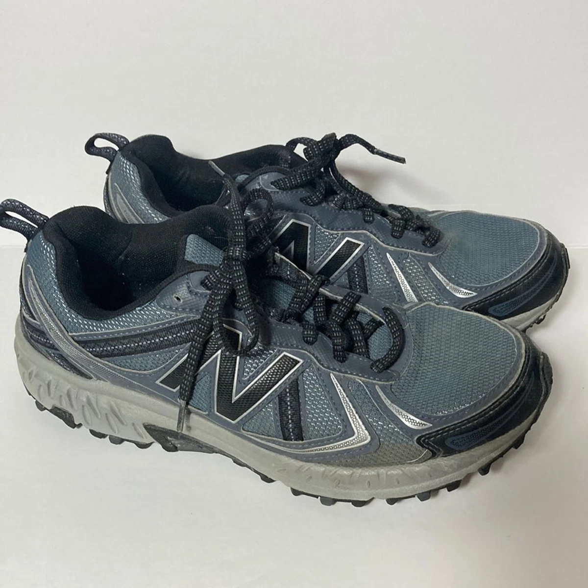 New Balance Mens Techride 410 V5 blue gray running shoes  display picture 3