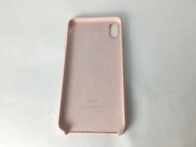 Genuine Authentic Apple iPhone XS Max Silicone Case Pink Sand
