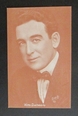 William Duncan Actor Hollywood Movie Arcade Exhibit Card