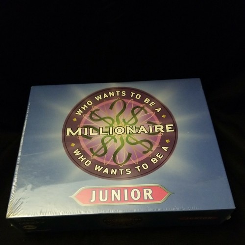 New Who Wants To Be A Millionaire? Junior Board Game Pressman Sealed - Picture 5 of 5