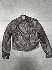 Label Lab Size 12 Biker Style Zipper Jacket / Polyurethane
