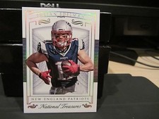 National Treasures Parallel Base Card Patriots Julian Edelman 02/25  2015