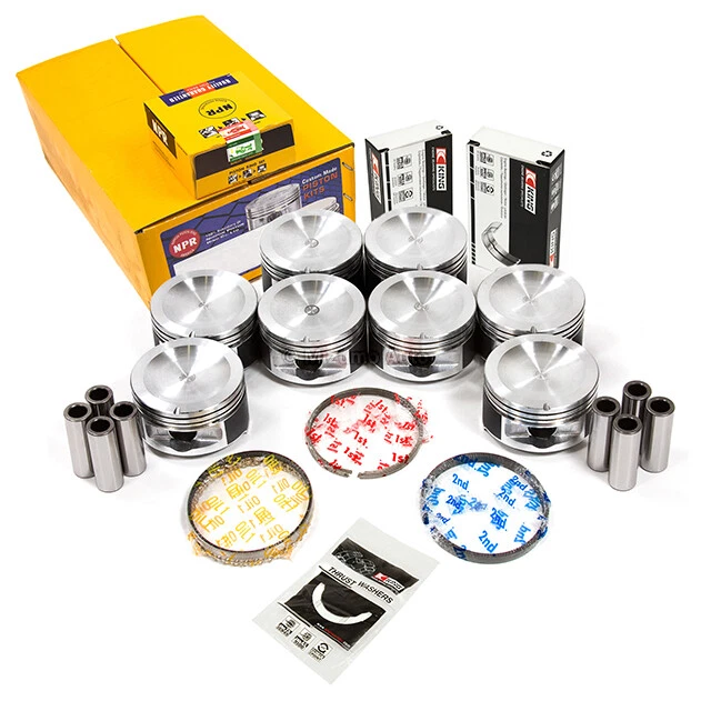 Rodamientos de varilla principal de pistones para 93-04 Ford E-150 Lincoln Mercury 4,6 L SOHC 16V Foto 2 de 4