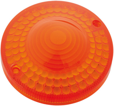 Lens for Indicator, outer ring clear, matt inner circle, 'E'-approved, 1 piece