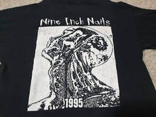 Concert Nine Inch Nails Band Shirt Black Short Sleeve Unisex S-4XL