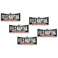 Fels-Naptha Laundry Bar Stain Remover 5 Oz. - Pack of 5