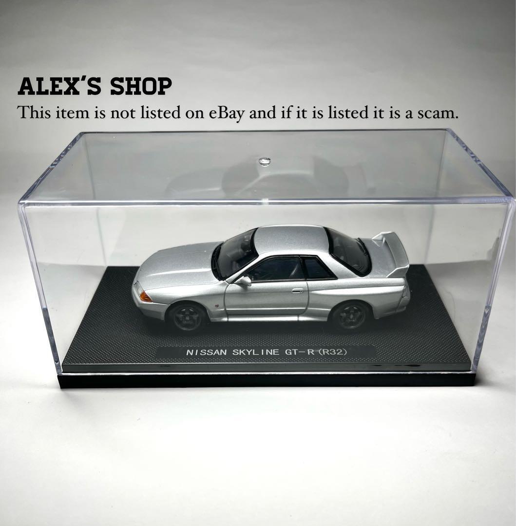 エブロ　日産 スカイラインGTR R32 Nissan Skyline GT R R32 Silver 1:43 Ebbro 761 | eBay