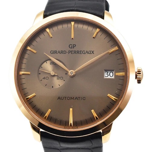 Girard Perregaux — GIRARD PERREGAUX  -  1966 Small Seconds and Date Automatic in Rose Gold