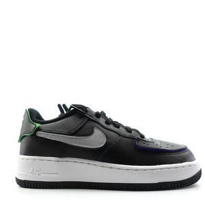 nike air forces with silver checks