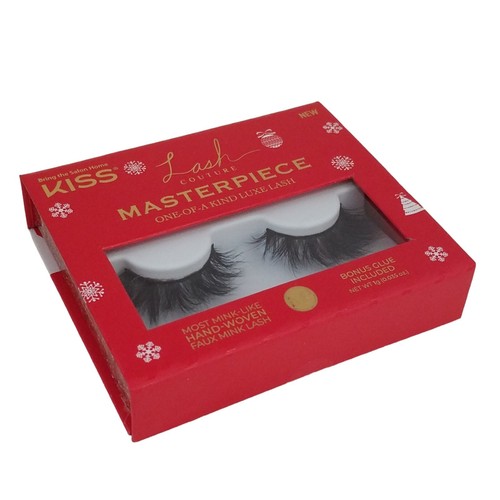 KISS Lash Couture MASTERPIECE Reusable Hand-Woven Faux Mink Lash CRUISE w Glue - Picture 9 of 24