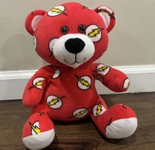 The Flash Teddy Bear Plush Stuffed Animal Toy Six Flags DC Comics