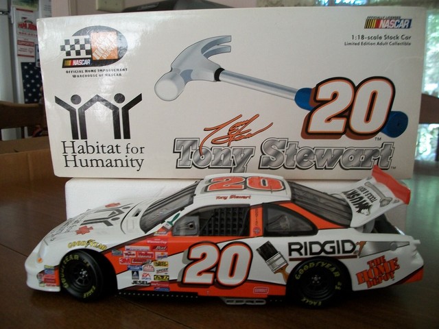 tony stewart habitat for humanity car