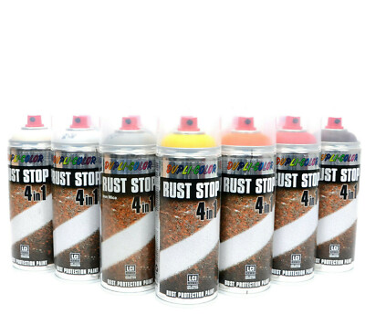 Rostschutz Lack Spray Sprühdose 4in1 Industrielack Rust Stop