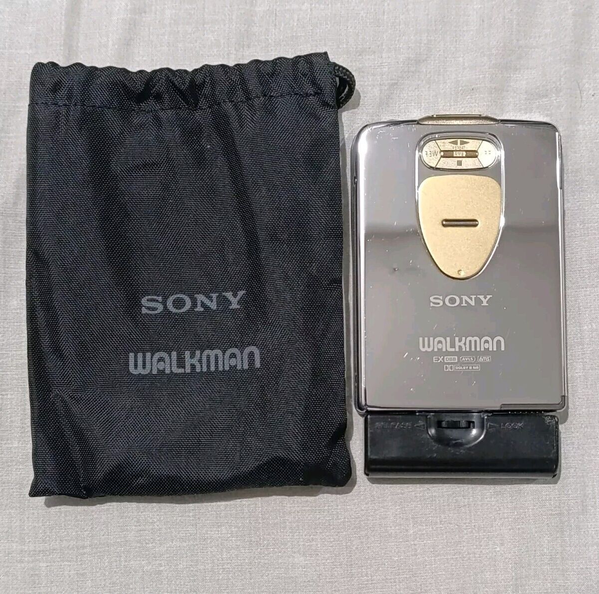 VINTAGE RARE SONY WM EX1HG WALKMAN CHROME CASSETTE PLAYER VINTAGE RARE SONY WM EX1HG WALKMAN CHROME CASSETTE PLAYER