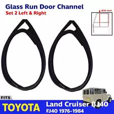 Clearance Glass Channel Seal Vent Front Fit 1976-1984 Toyota Land Cruiser FJ40