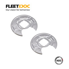 Rear Pair Brake Disc Dust Cover Plate Shield fits BMW 5 Touring F11 520 i