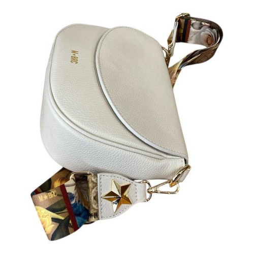 M BRC borsa sacca Piccola da spalla in pelle 2 tracolle inc chiusa da patta C078 - Imagen 11 de 16