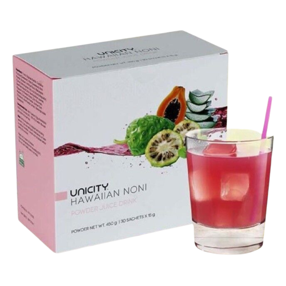 Unicity Hawaiian Noni Powder Juice Drink 30 Sachets Herbal Dietary