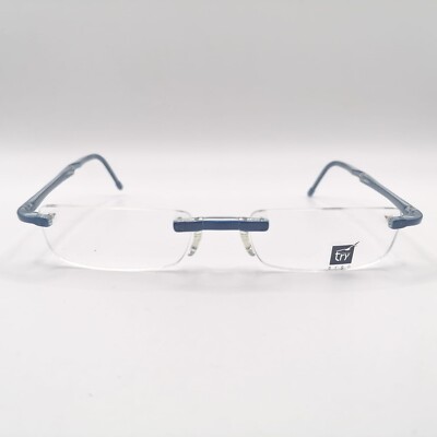 Try ergo Brille faltbar made in italy TG 17002 randlos leicht 53/19 135