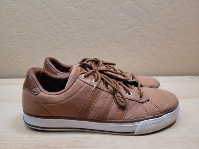 Adidas Mens Size Neo Suede F99632 Brown Casual Skate