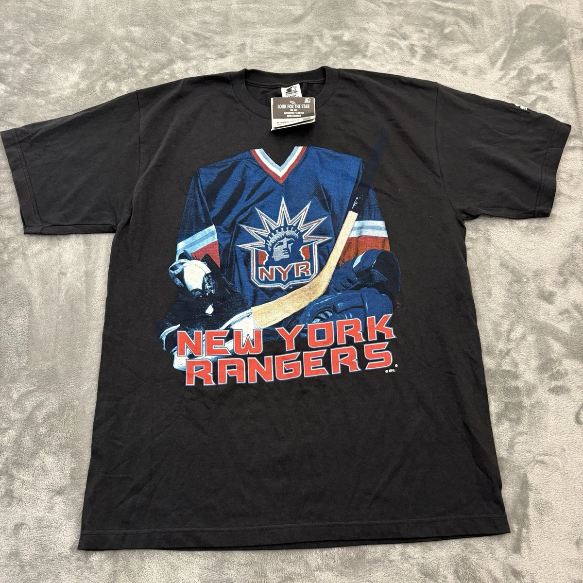 T-shirt vintage années 90 logo LNH New York Rangers hockey homme 4XL grand T-shirt vintage années 90 logo LNH New York Rangers hockey homme 4XL grand