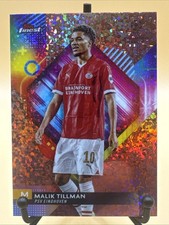 2023-24 Finest UEFA Club Rose Gold Mini-Diamond Malik Tillman #25 Eindhoven /50