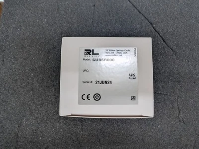 New, Red Lion Controls, CUB5R000, COUNTER LCD 8 CHAR 9-28V PNL MT