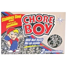 86209618941 Chore Boy Stainless Steel Scouring Pad (2-Count)