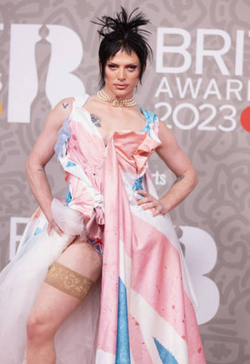 Bimini Bon-Boulash at The BRIT Awards 2023 at The O2 Arena on February- Photo 2