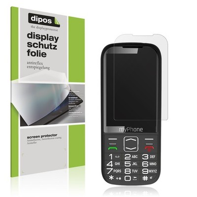 4x Schutzfolie matt für myPhone Harmony LTE Displayschutzfolie Folie Display