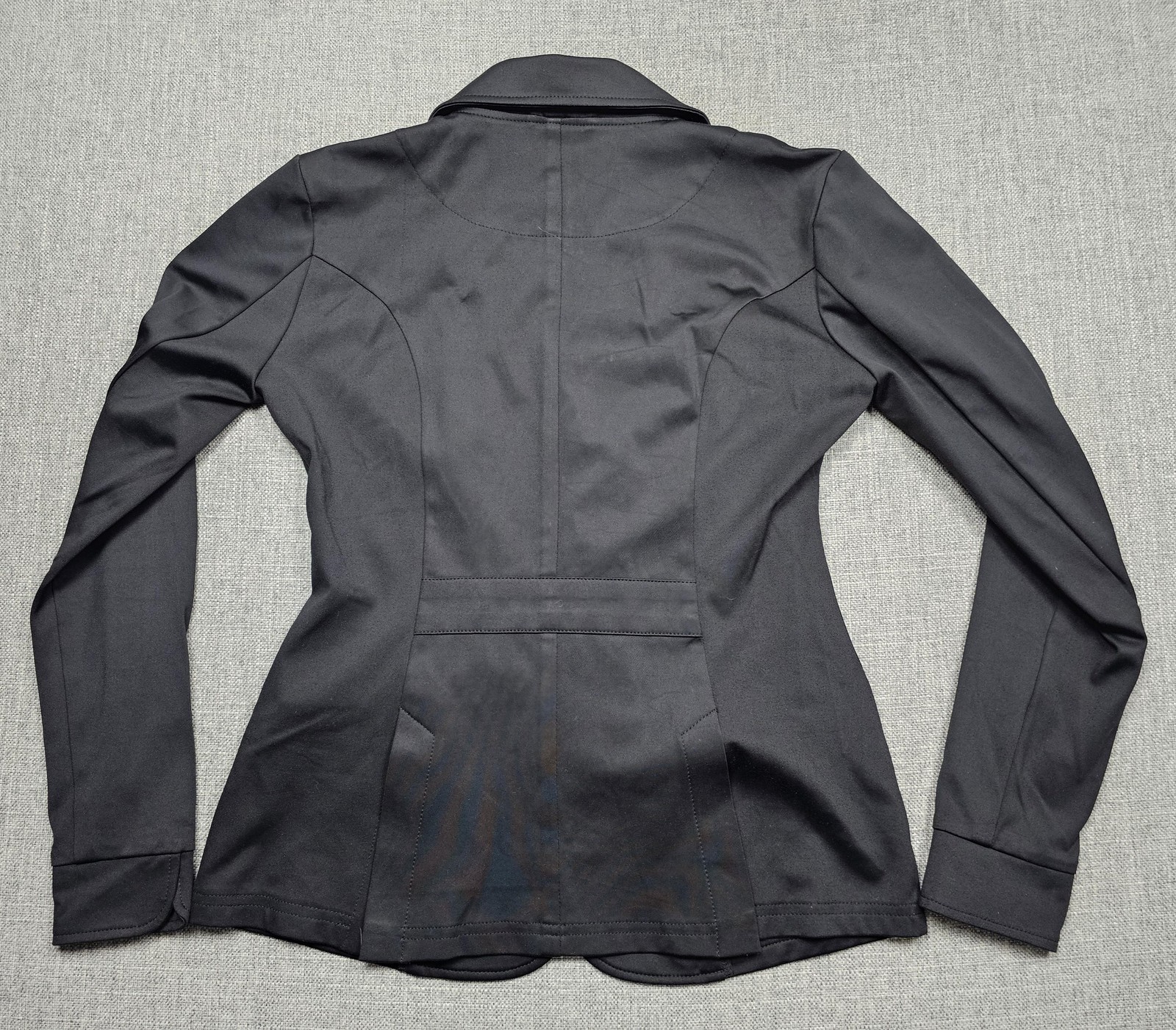 HKM Jacket Womens 36 Black Alison Competition Show Equestrian Riding Coat Sport