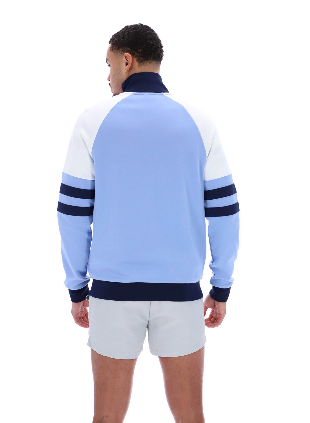 Fila Vintage Track Top FILA Founder 2 Track Jacket in Vista Blu Fila Navy Bianco