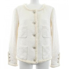 Authentic Chanel P71059V62263 21A Collarless Jacket 230-000-578-1347