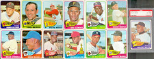 1965 Topps Baseball COMPLETE SET (598) Willie Mays HOF Giants PSA 6 Carlton RC